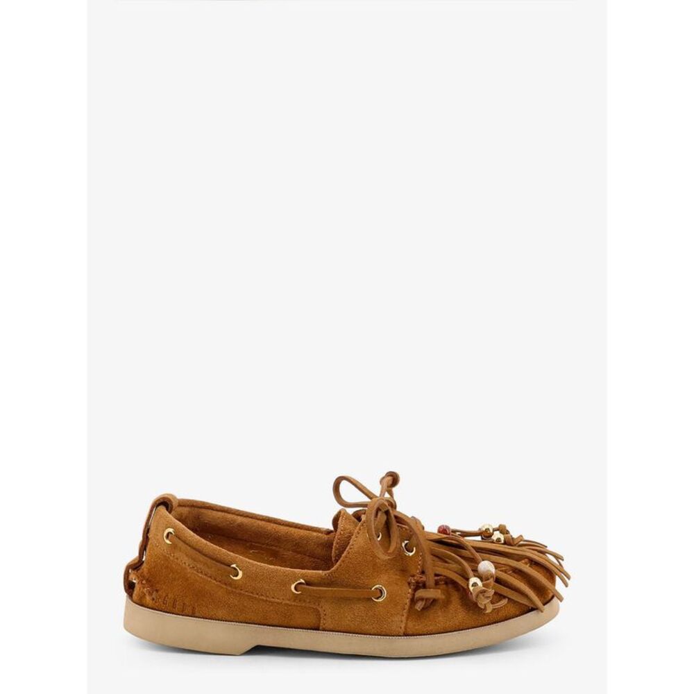 Golden Goose Deluxe Brand Women Cruise With Fringes Suede Loafers